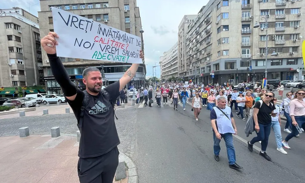 Nicio ofertă a Guvernului nu este acum destul de bună pentru profesori! Greva generală pare a nu mai avea sfârșit
