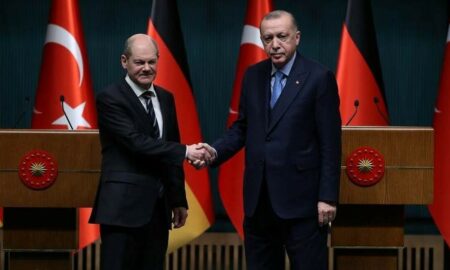 Olaf Scholz și Recep Erdogan Sursă foto TeleTrader