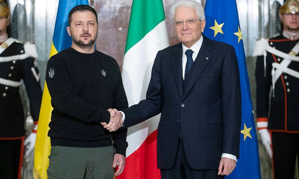 Italia confirmă sprijinul pentru Ucraina! În același timp, Zelenski se pregătește să se întâlnească cu Papa