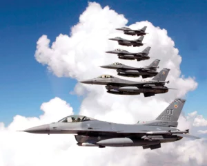 Avioane de luptă F-16 Sursa foto: Britannica.com