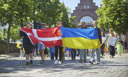 protest pentru pace in ucraina, in danemarca