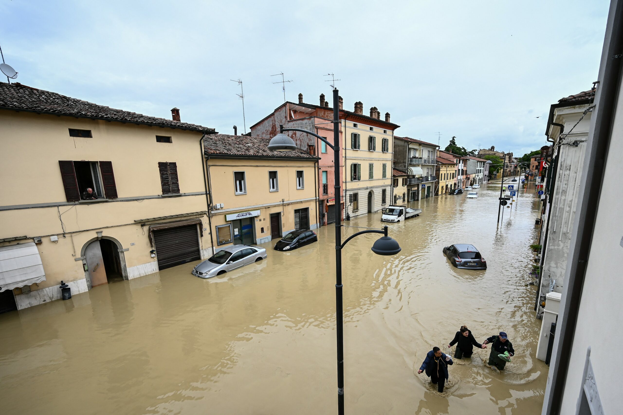 inundații în Emilia-Romagna; sursă foto: hotnews.ro