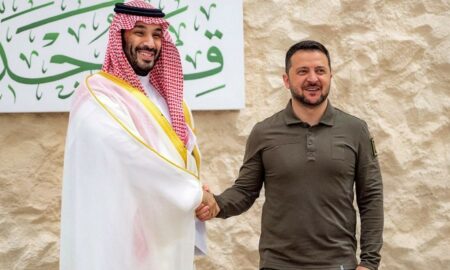 volodimir zelenski vizită în arabia saudita Sursă foto Antena 3.
