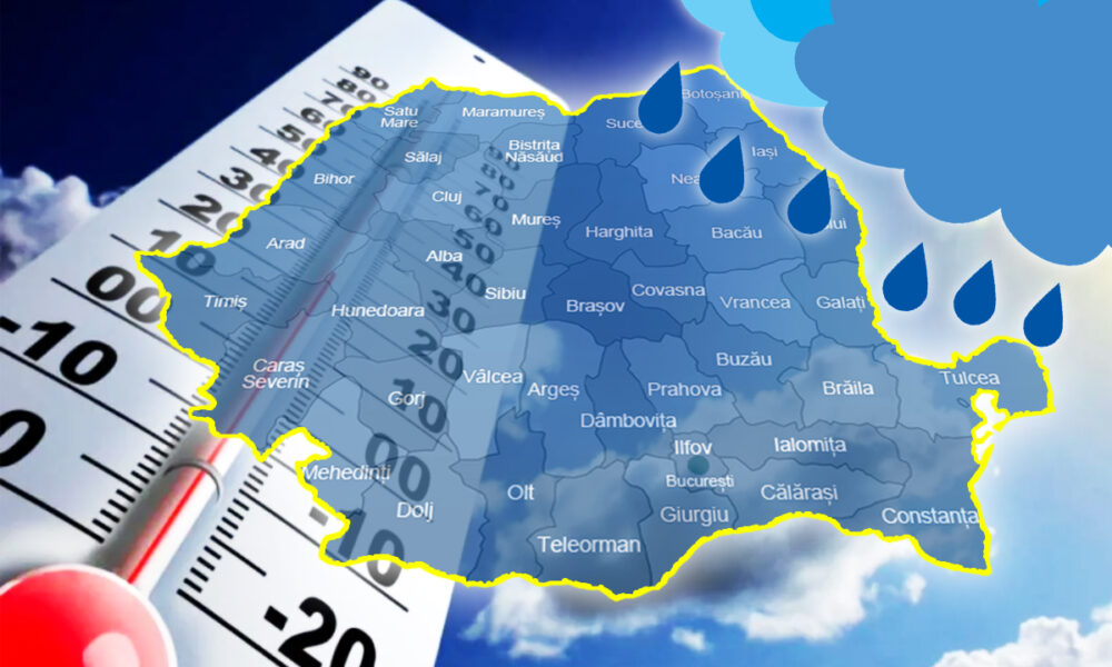România, afectată din nou de fenomene extreme! Vin ploi torențiale și temperaturi caniculare