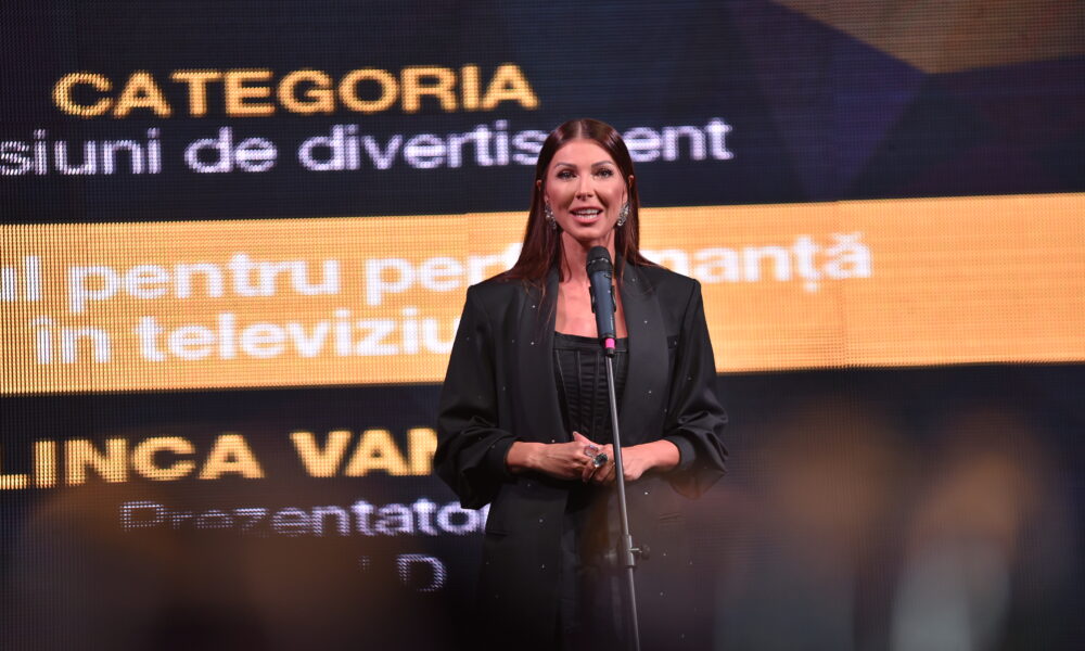 Gala Capital Top 100 Femei de Succes. Ilinca Vandici: „Este o muncă de echipă în spate, iar acest premiu se datorează echipei Bravo, ai stil”