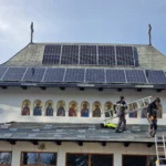 panouri fotovoltaice biserica (sursă foto: Basilica)