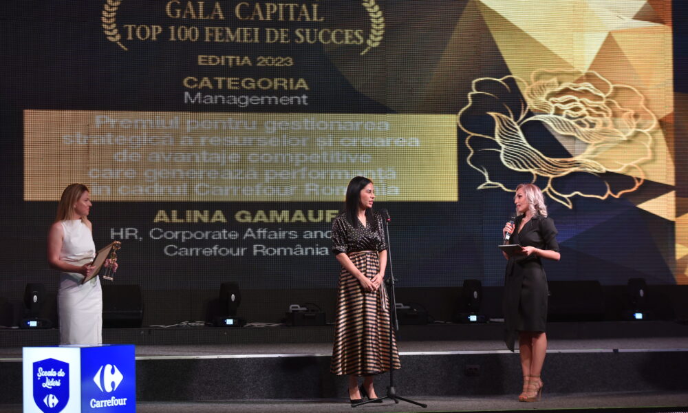 Top 100 femei de succes 2023. Alina Gamauf, Carrefour România: „Ne-am concentrat resursele pe dezvoltarea unor proiecte inovatoare”
