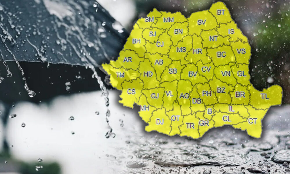 Se anunță Cod Galben în toată țara! Ce temperaturi ne așteaptă