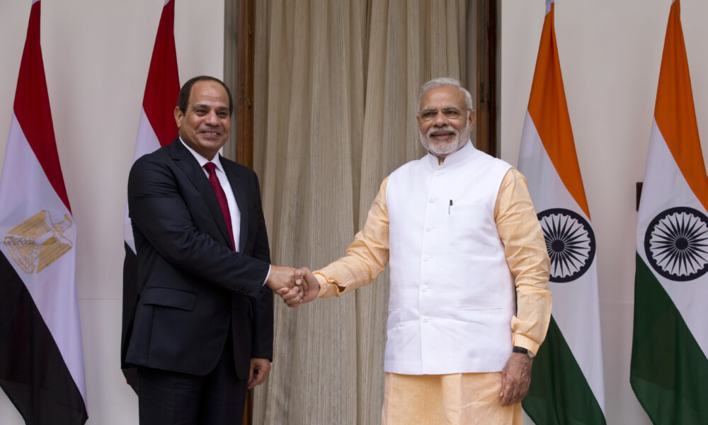 Vizita premierului indian, Narendra Modi, în Egipt. Creștere substanțială a investițiilor indiene în țara nord-africană