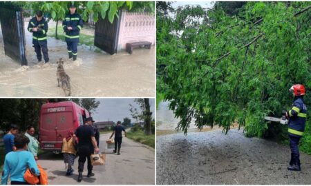 Inundațiile au făcut prăpăd în România