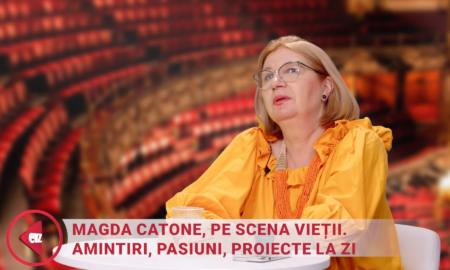 Magda Catone, la podcastul Hai România: „Talentul actoricesc, nu este meritul meu, l-am primit”