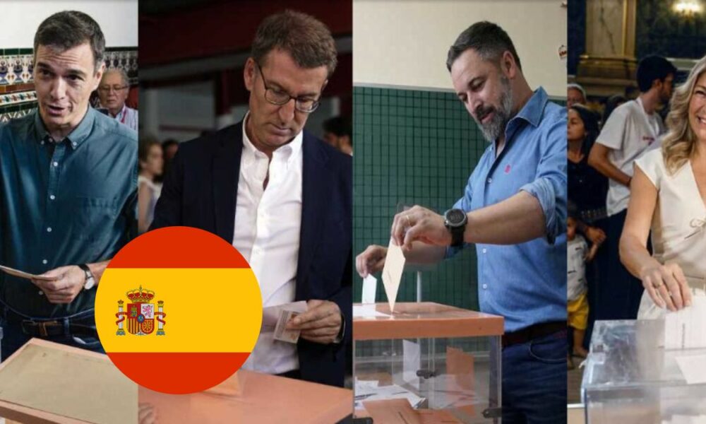 Spaniolii nu s-au grăbit să voteze. Prezența la urne, sub procentul alegerilor din 2019