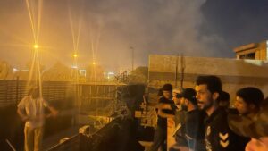 ambasada suediei din Irak incendiu Sursă foto Digi24.v1