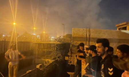 ambasada suediei din Irak incendiu Sursă foto Digi24.v1