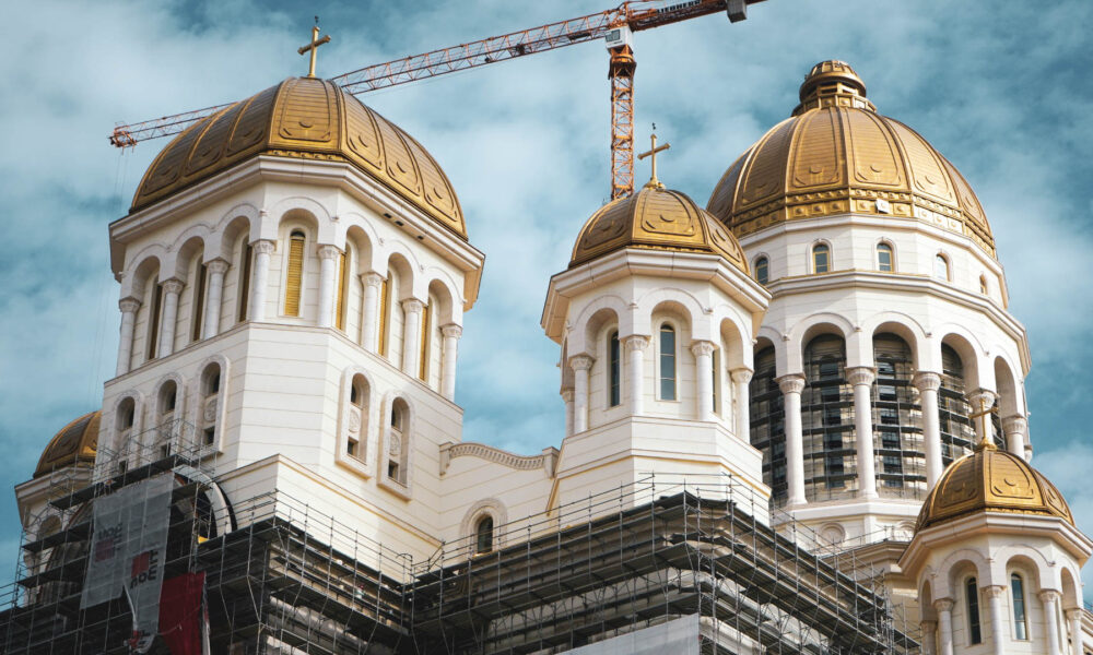 Lucrările de suprafața pentru Catedrala Națională continuă