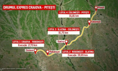 S-a semnat contractul pentru finalizarea lucrărilor pe drumul expres Craiova-Pitești