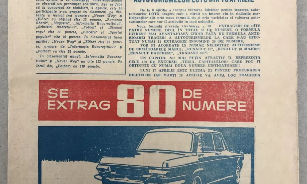 România explicată (35). O scurtă istorie a Loteriei Române- „loz în plic”, invenția comuniștilor