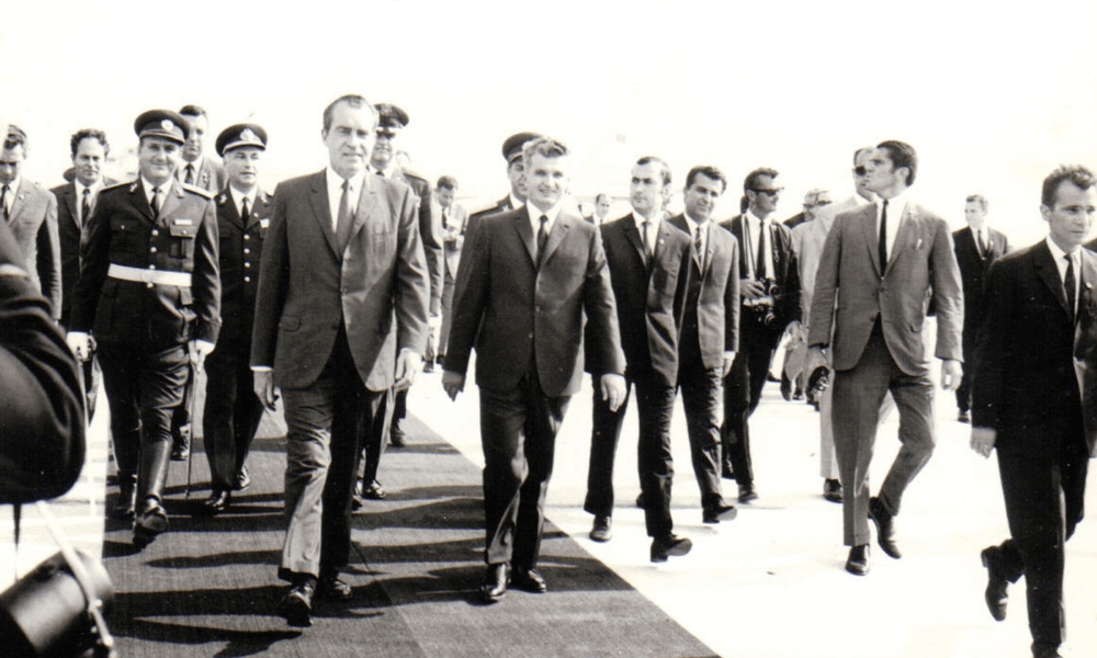 Azi în istorie: 2 august 1969! Președintele american Richard Nixon a vizitat România