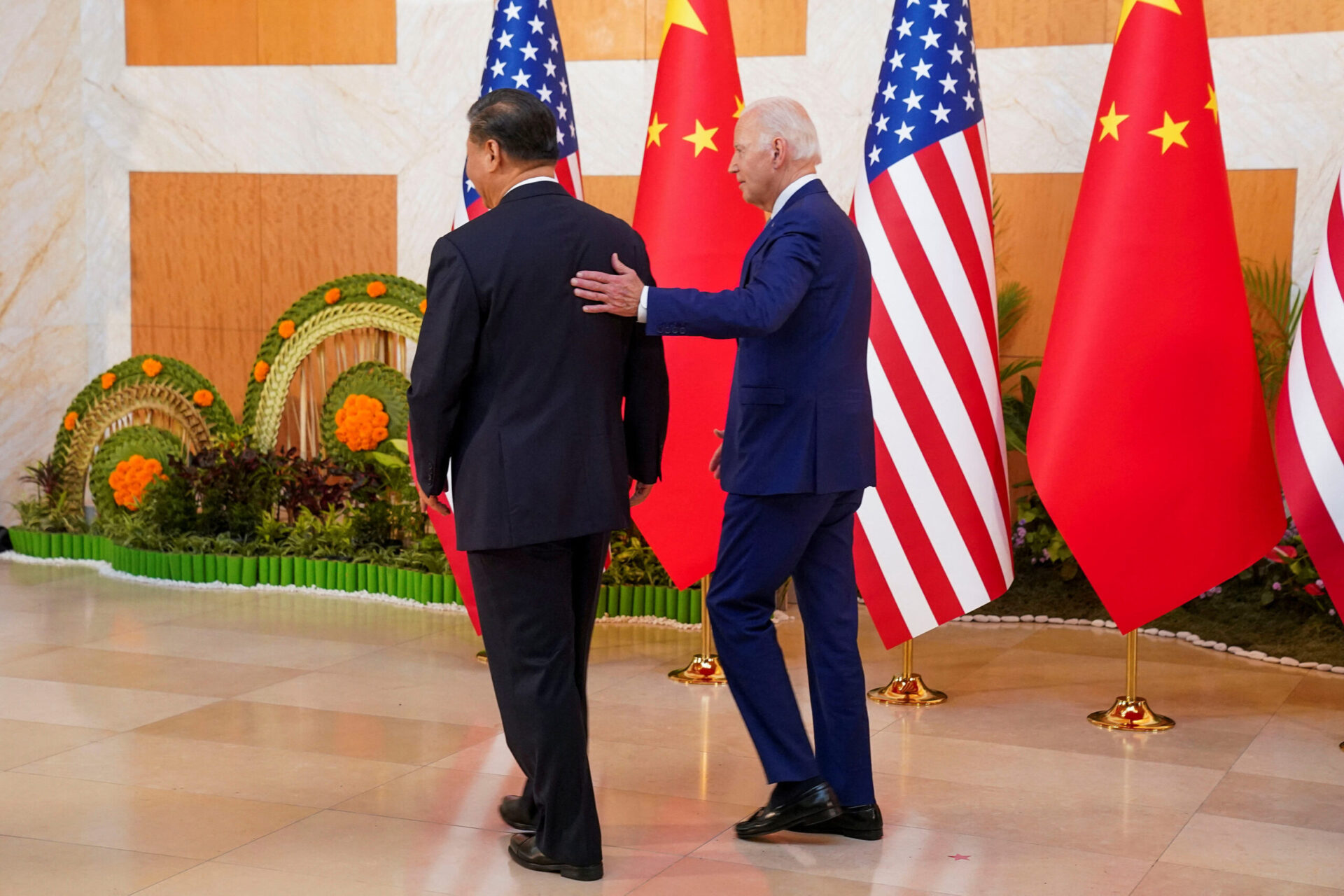 Xi Jinping Joe Biden (sursă foto: Radio Free Asia)