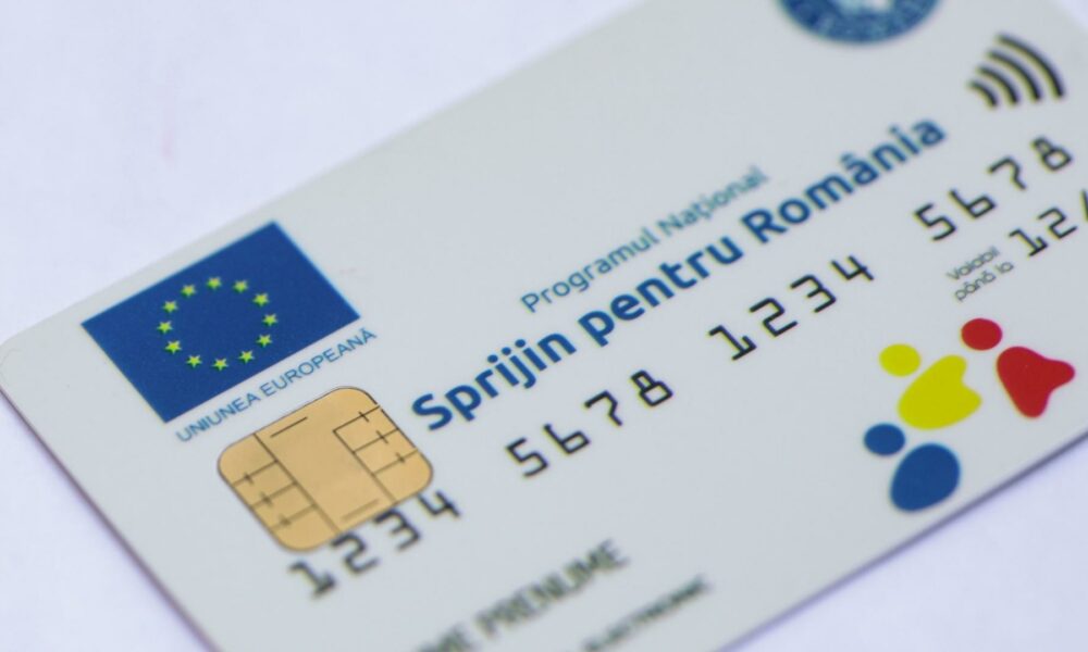Alimente pentru Români. Guvernul livrează o nouă tranșă pe cardurile Sprijin pentru România