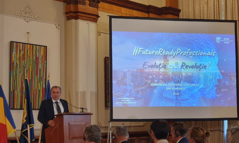 Ediție centenară a Congresului profesiei contabile din România. CECCAR reunește la București elita financiar-contabilă