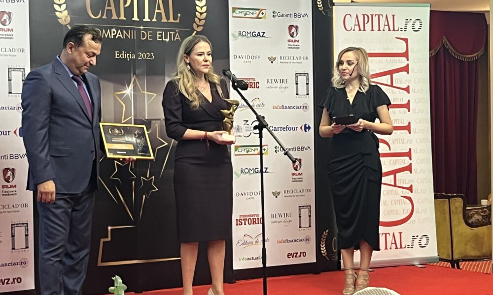 Gala Companii de Elită. Roxana Pîntea, Vodafone: „Inovația și tehnologia sunt utilizate 100% pentru sprijinirea comunităților”