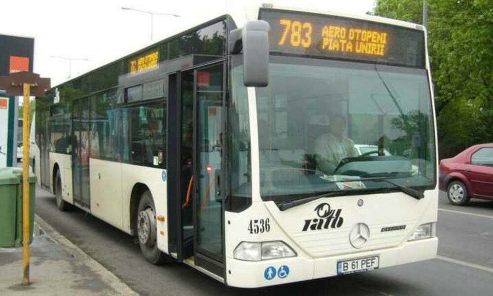 Autobuzul 783 devine 100 şi va asigura o legătura între centrul Bucureştiului şi Aeroportul Otopeni