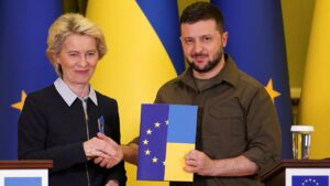 Ursula von der Leyen, în vizită la Kiev. Ce se va întâmpla cu aderarea Ucrainei la UE