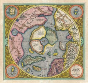 Una din primele hăriți ale Oceanului Arctic, Sursa foto Visual Capitalist