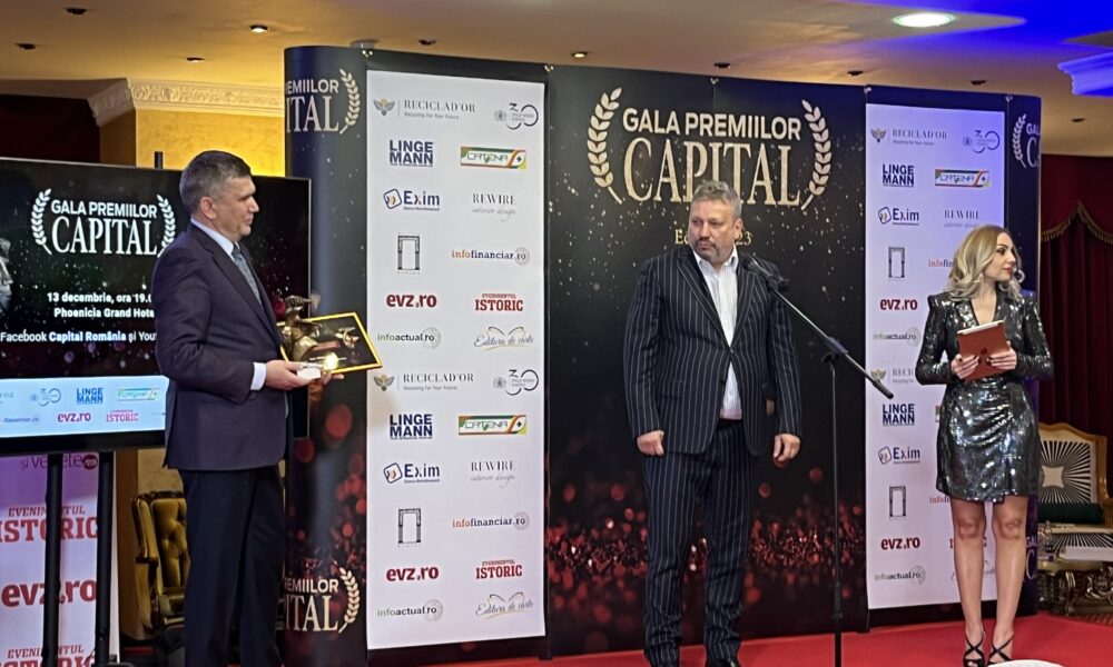 Gala Premiilor Capital. Ion Mîțu, CASMB: „Premiul nu este numai al meu”
