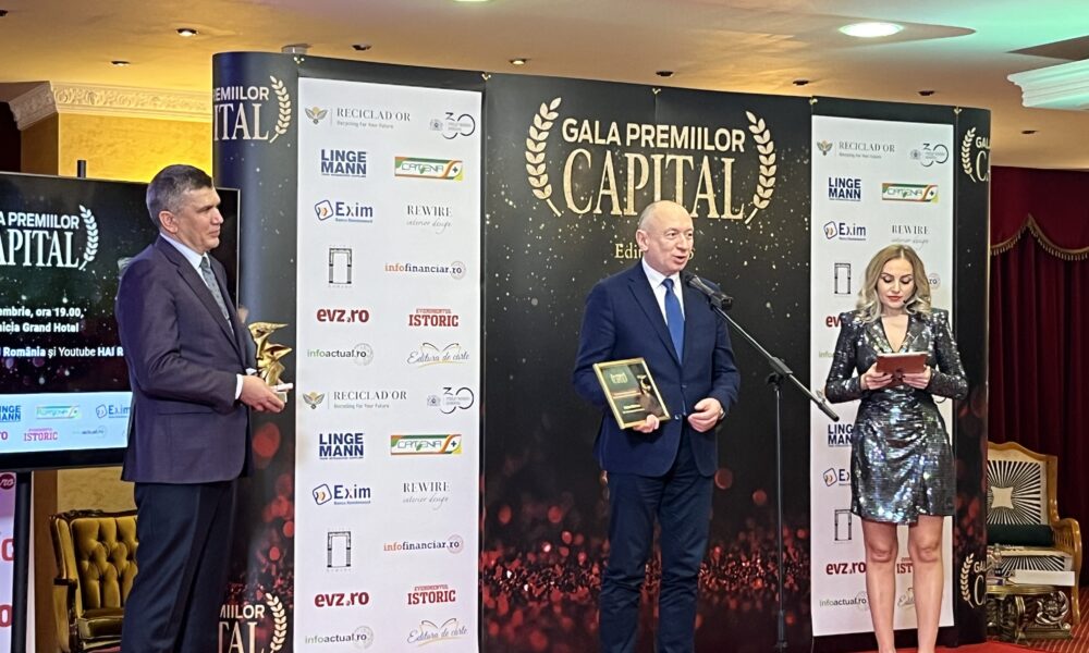 Familia Bădescu, excelență în medicina privată, la Gala Premiilor Capital: „Vă mulțumesc pentru invitația de a veni în cel mai select grup al antreprenorilor români”
