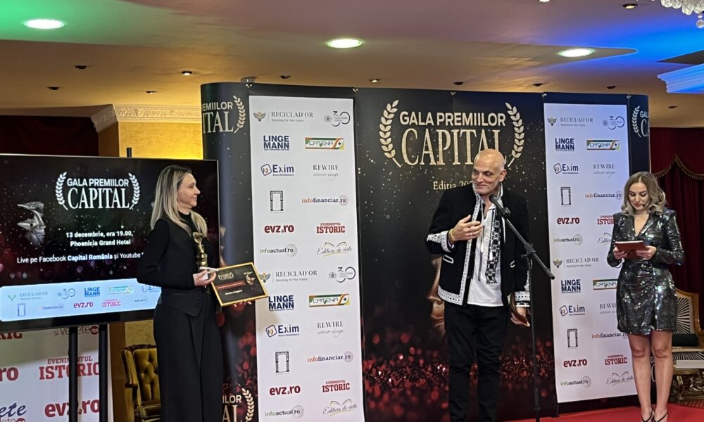 Revista Capital acordă Premiul pentru promovarea culturii naționale lui Damian Drăghici