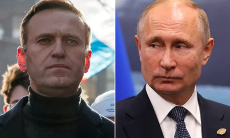 Alexei Navalnîi si Vladimir Putin Sursa foto Arhiva companiei