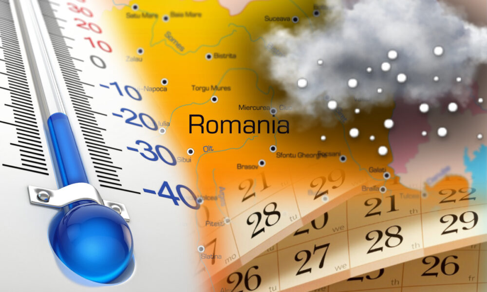 Vremea astăzi. Temperaturile vor fi din ce în ce mai scăzute în România 