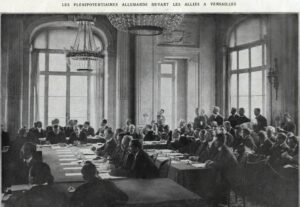 Tratatul de la Versailles, sursa foto: muzeulvirtualalunirii.ro