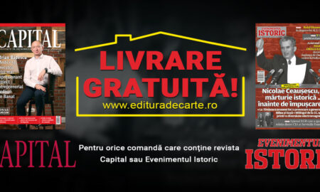 Livrare Gratuită pentru orice comandă care conține revista Capital sau Evenimentul Istoric