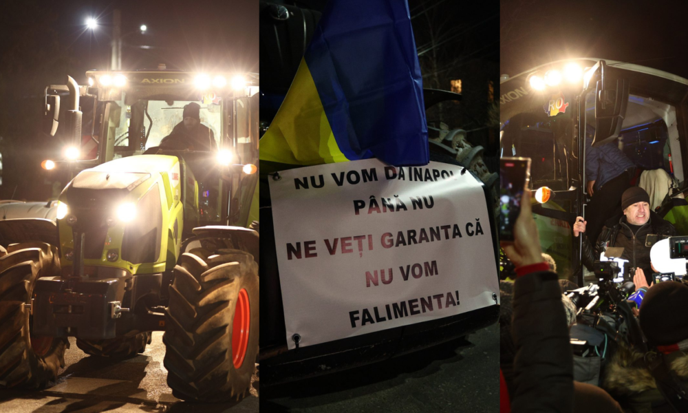 Protestul fermierilor. Coloane de tractoare blochează mai multe vămi din țară