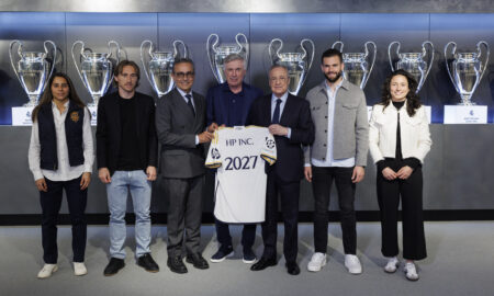 Acord istoric între Real Madrid și HP Inc. Sursa foto: Arhiva Companiei