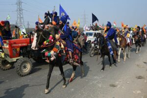 Proteste fermieri indieni