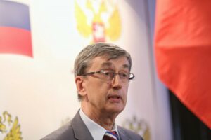 Ambasadorul Rusiei la București, Valeri Kuzmin, Tezaur (Sursă foto: România Liberă)