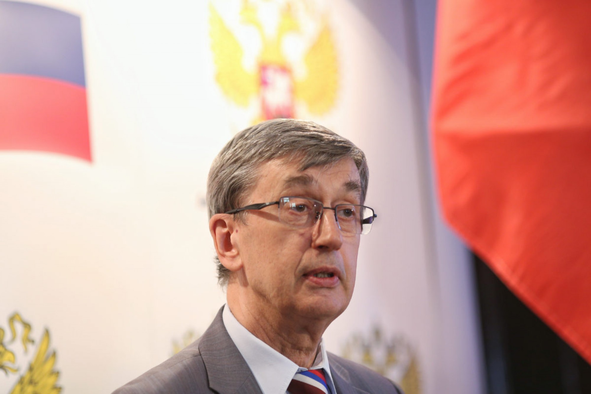 Ambasadorul Rusiei la București, Valeri Kuzmin, Tezaur (Sursă foto: România Liberă)