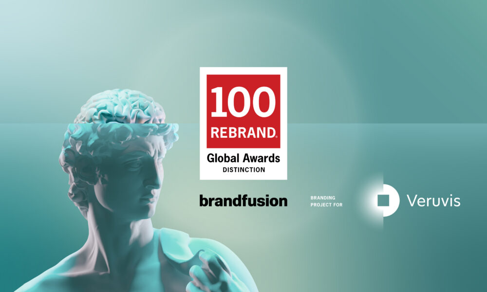 Reușită pentru agenția Brandfusion! Procesul de rebranding Veruvis aduce un premiu important