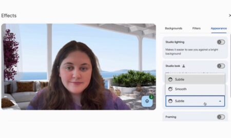 Google Meet a introdus filtre noi pe desktop