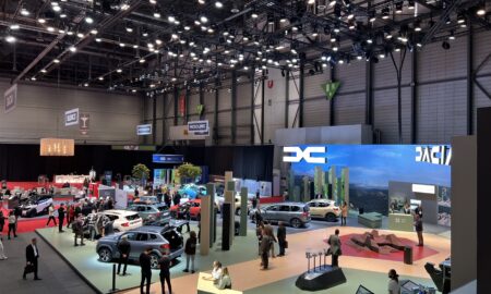 Stand Dacia la Geneva, Sursa foto Arhiva companiei