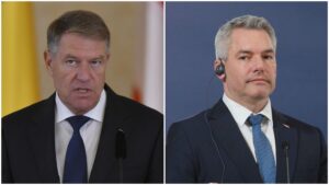 klaus-iohannis-karl-nehammer, sursa foto radio hit