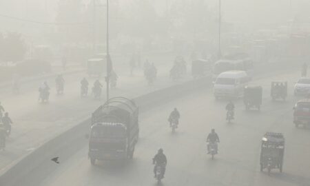 Smog Pakistan (sursă foto: skynews)