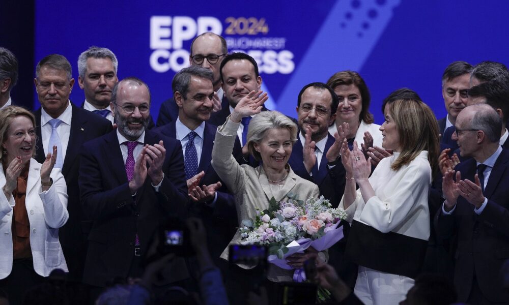 Congresul PPE de la București. Ursula von der Leyen, nominalizată oficial pentru șefia Comisiei Europene