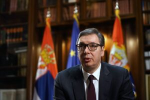 Aleksandar Vučić, președintele din Serbia (sursă foto: CNN)