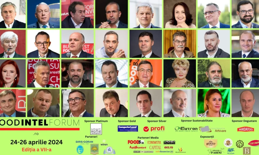 FoodIntelForum.ro a ajuns la cea de VII-a ediție! Evenimentul are loc între 24 și 26 aprilie