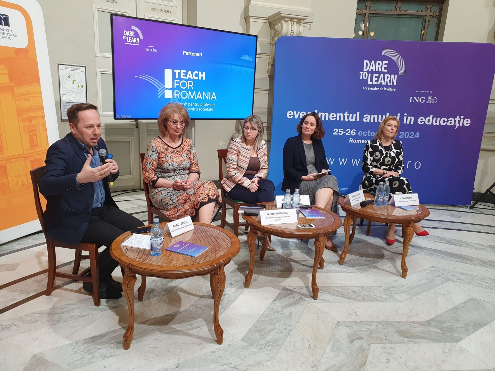 Conferin a dare to learn va pune rom nia pe harta european a
